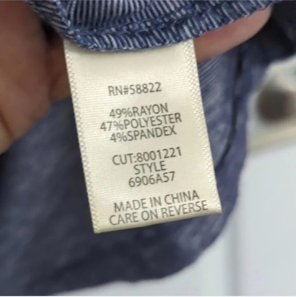 👋 FINAL MARKDOWN CLOSET CLOSING Max Studio A-Line Sleeveless Blue Summer Knit - Picture 5 of 6